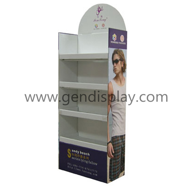 Cardboard Garments Display, Floor Display Stands(GEN-FD140)