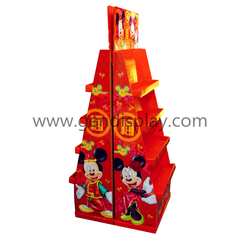 Promotion Cardboard Toys Display Stand (GEN-FD016)