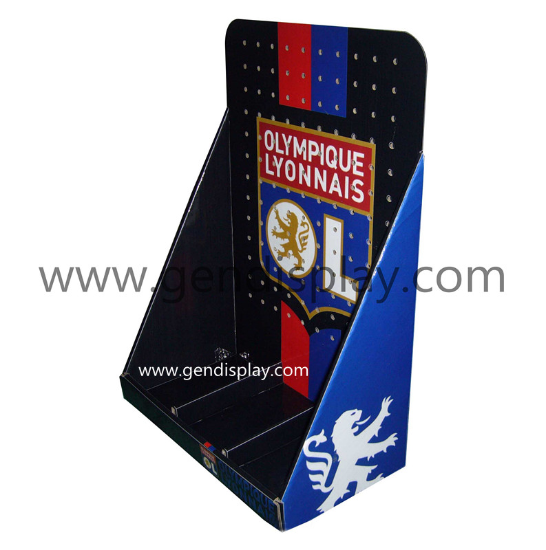Cardboard Flag Countertop Display Box(GEN-CD037)