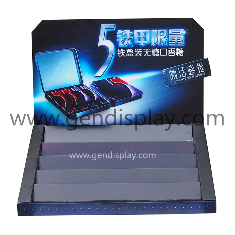 POS Cardboard Chutty Counter Display, Chutty Counter Display Box (GEN-CD181)