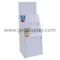 POS Cardboard Floor Display Stand With Plastic Clips For Brochures (GEN-FD276)